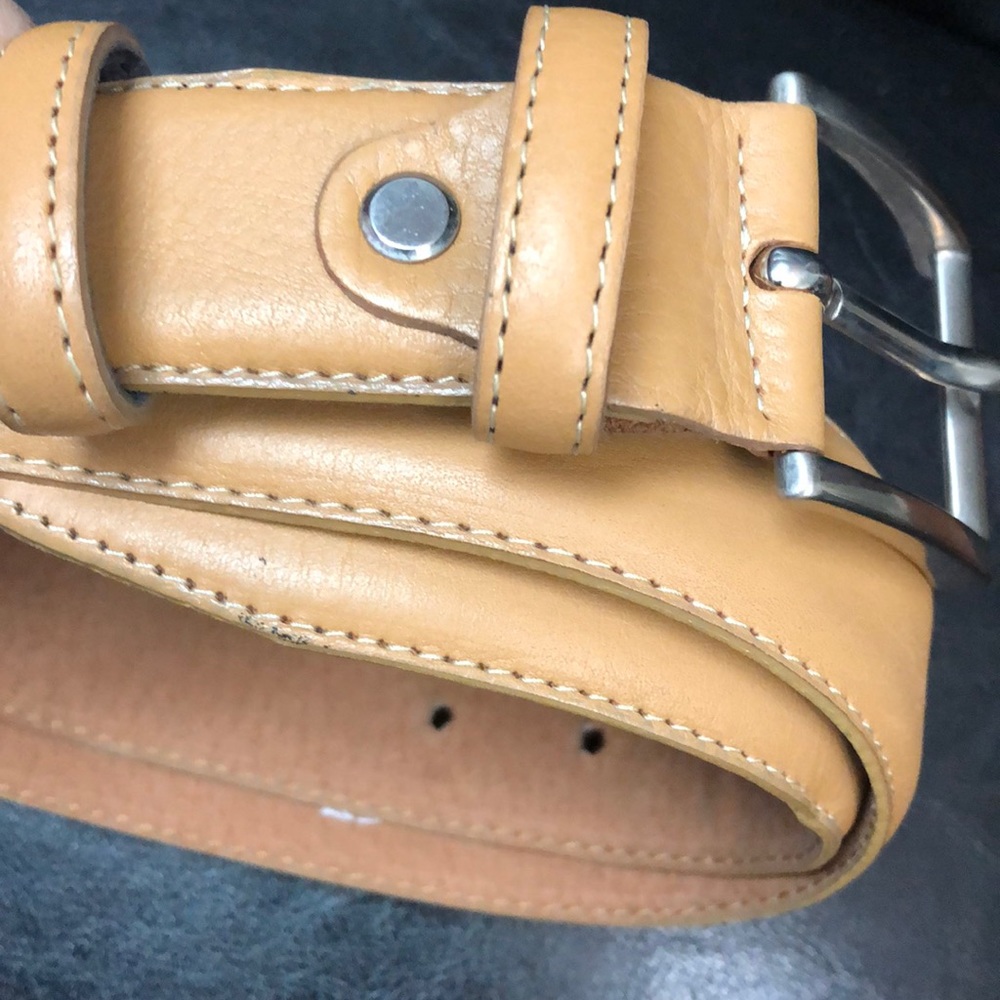 Diego Toscani Italy Leather Belt - Picture 6 of 11